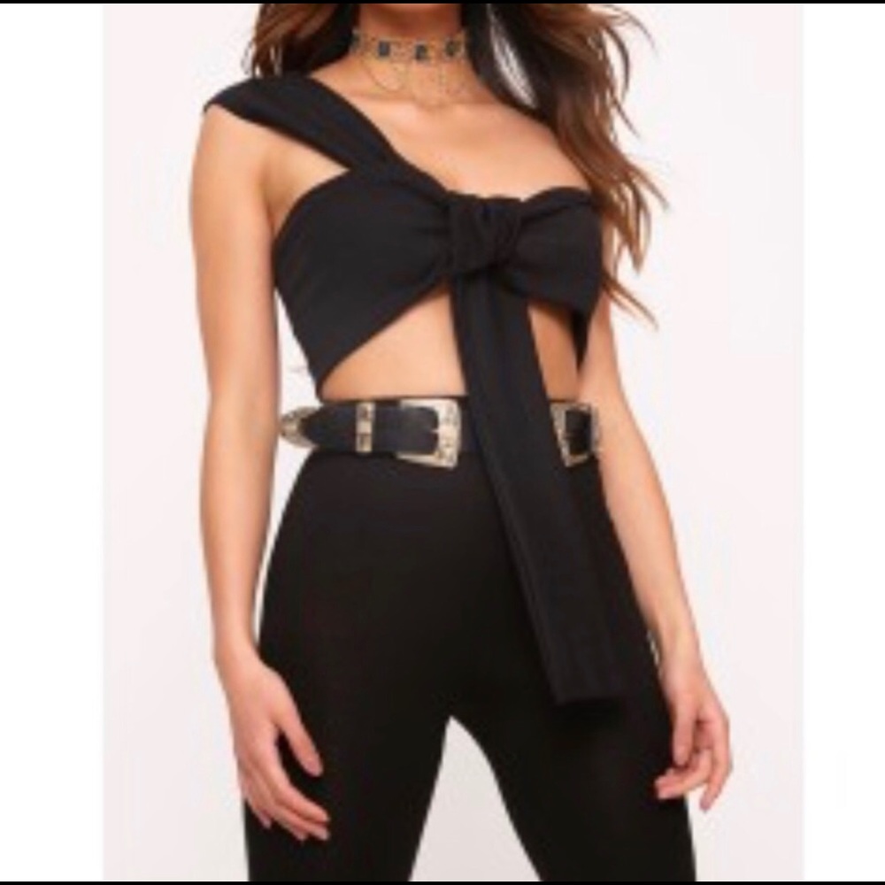 Pretty Little Things Bandeau Crop Top